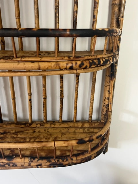Bamboo Wall Shelf.