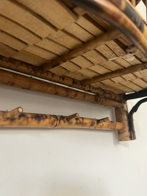 Bamboo Wall Shelf.