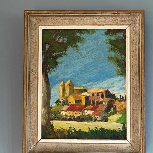 French Landscape Oil.