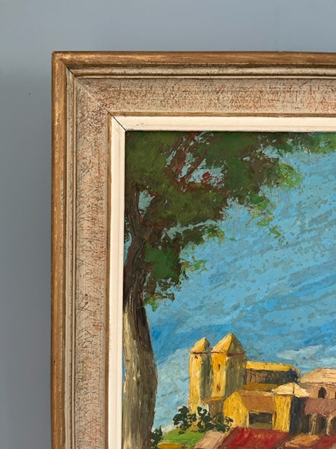 French Landscape Oil.