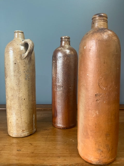 Stoneware Bottle.