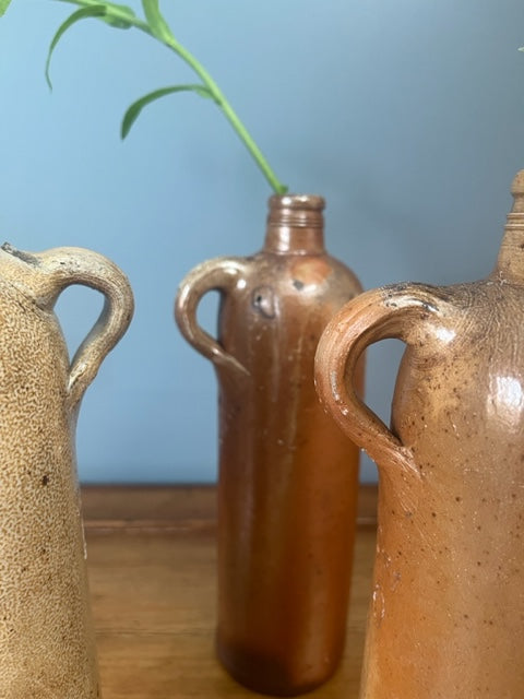 Stoneware Bottle.