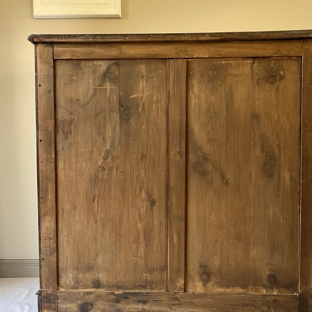 Walnut And Mahogany Chest of Drawers.