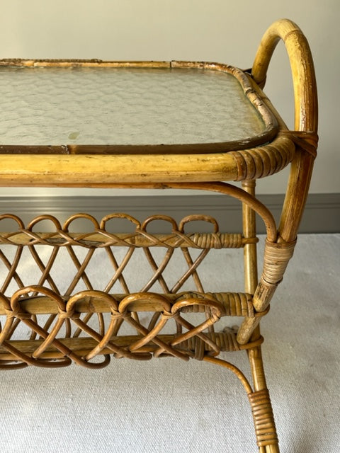 Bamboo Side Table