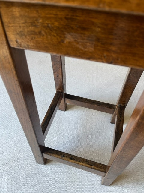 Oak School Lab Stool.