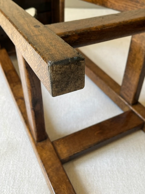 Oak School Lab Stool.