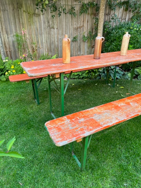 Festival Table and Benches.