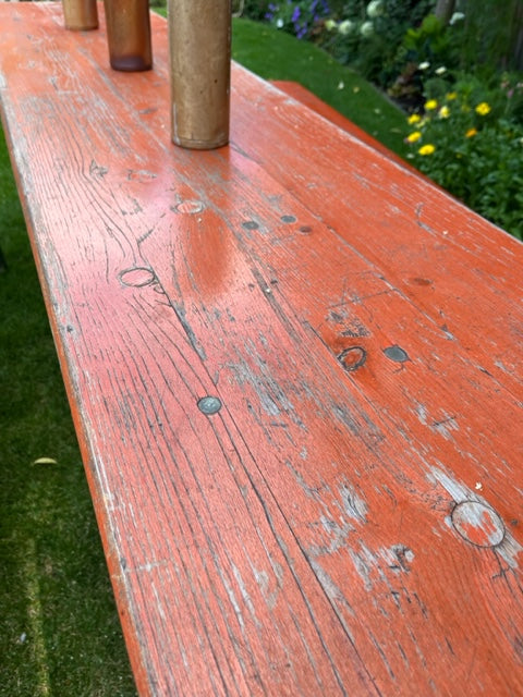 Festival Table and Benches.