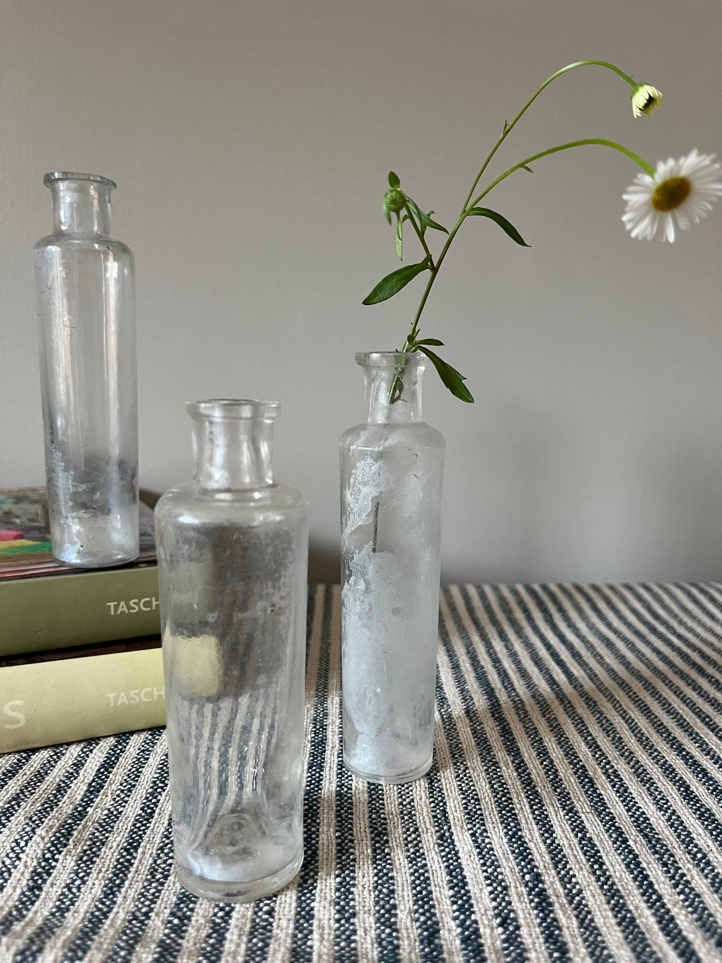 French Glass Bottles.