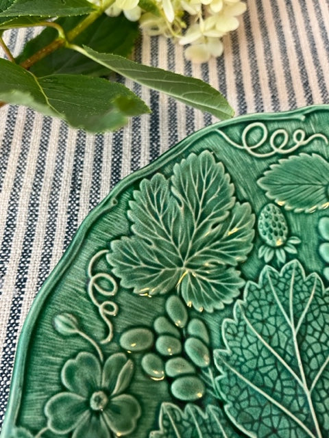 Majolica Plate.