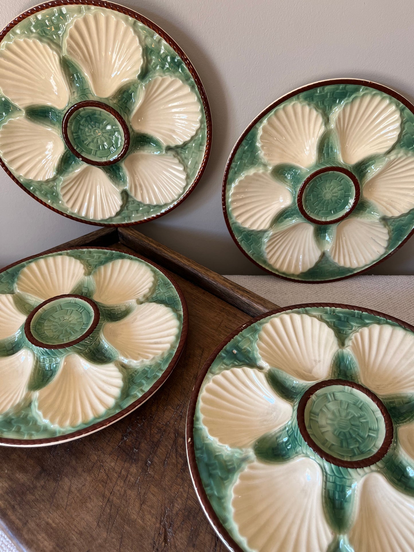 French Oyster Plates.