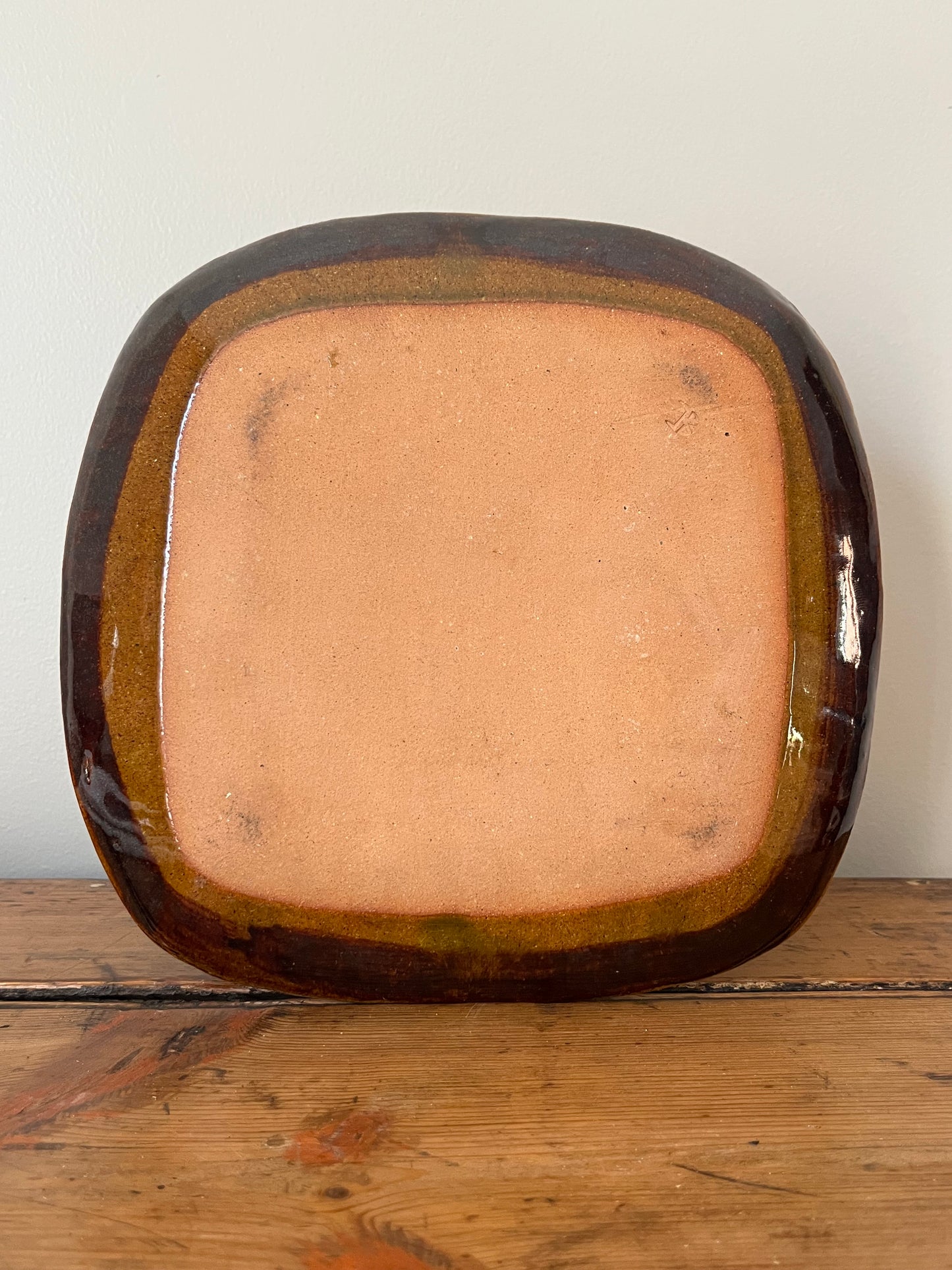 Studio Pottery Plate.