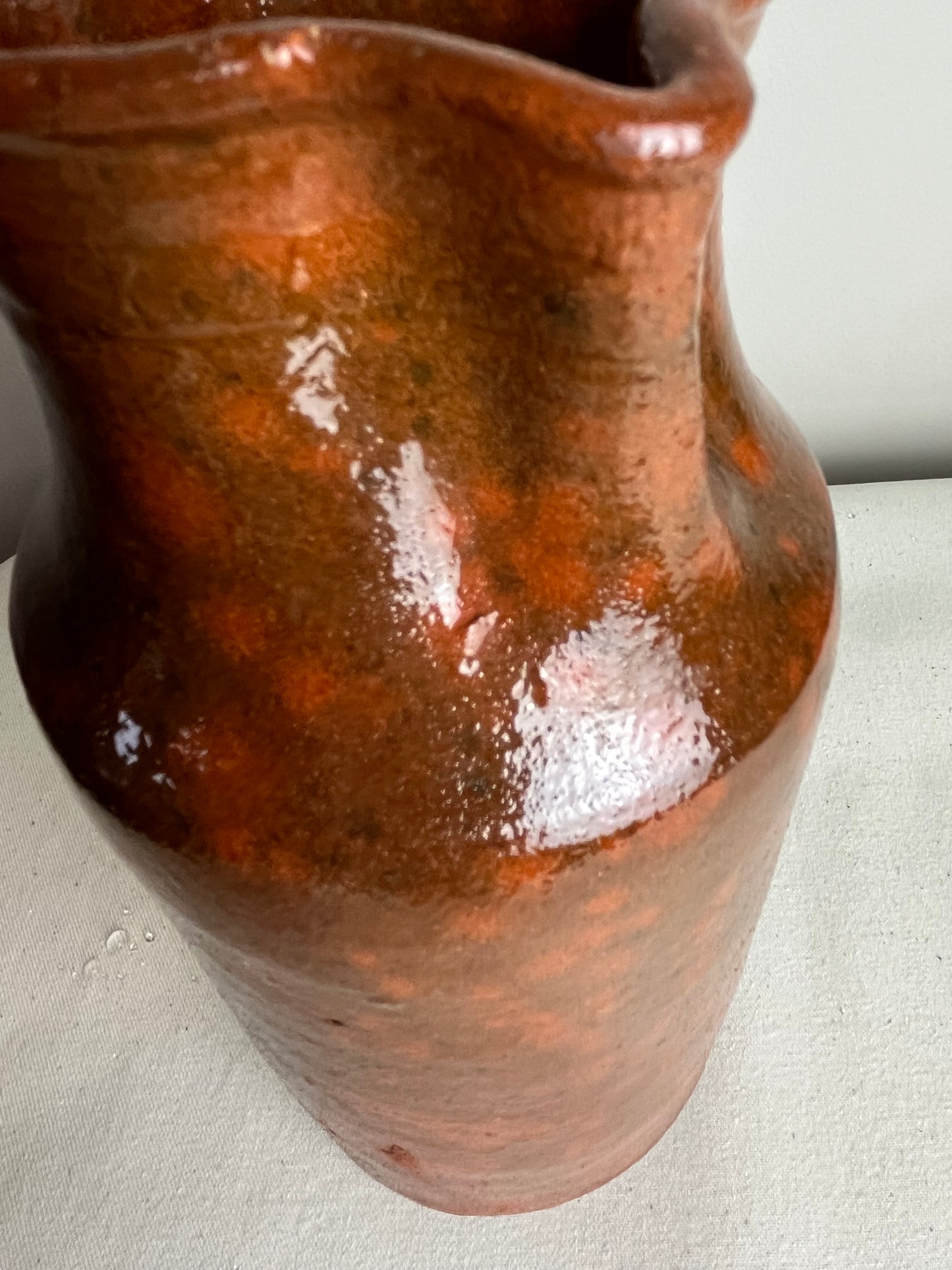 French Glazed Jug.