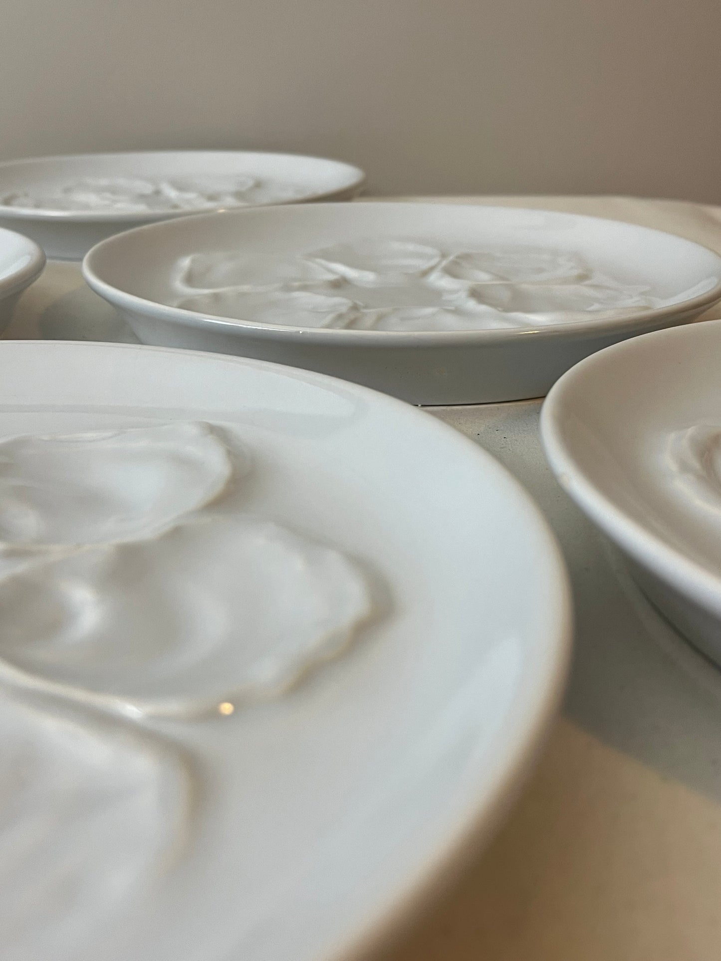 French Oyster Plates.