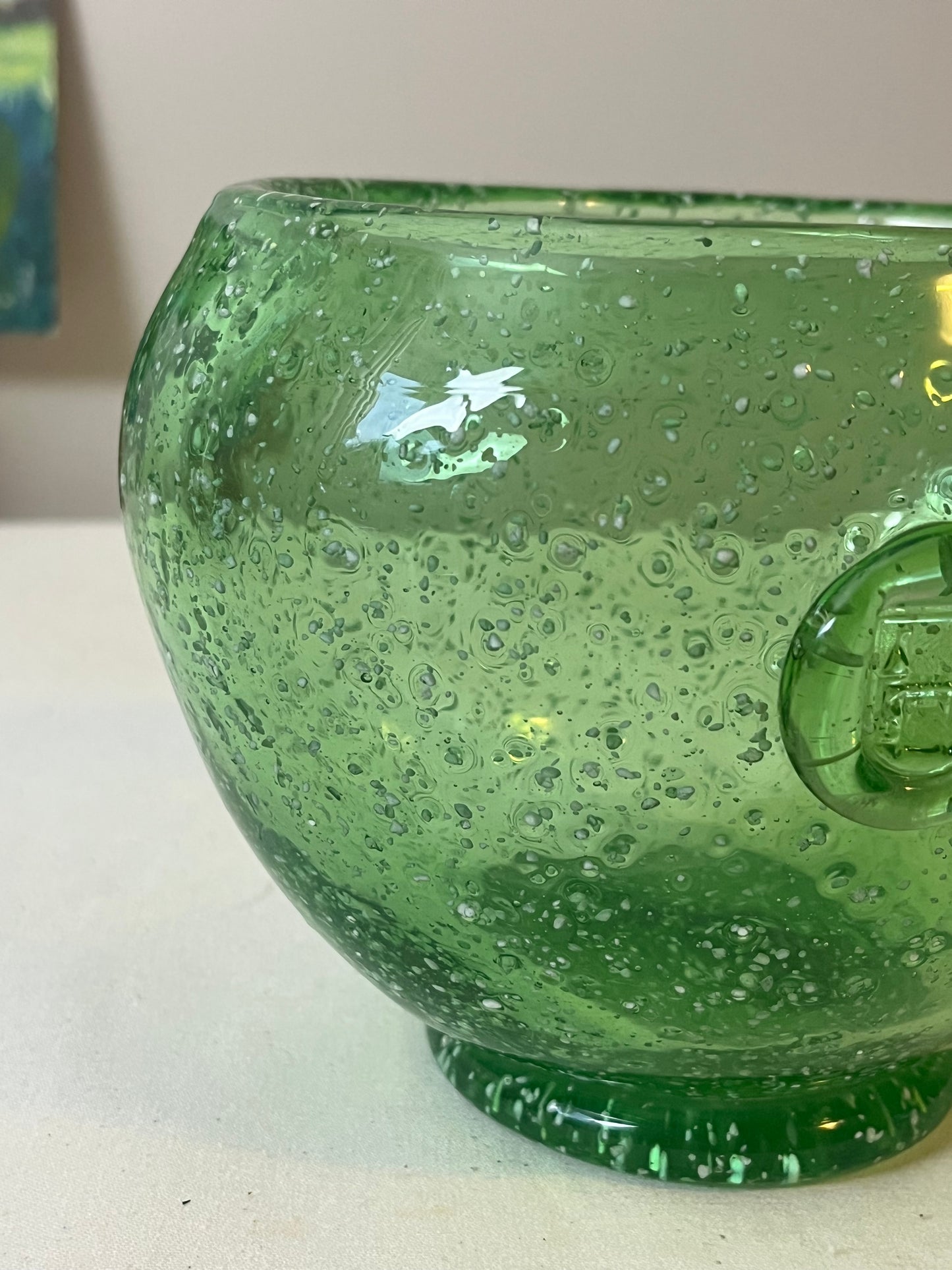 Emerald Green Bowl.