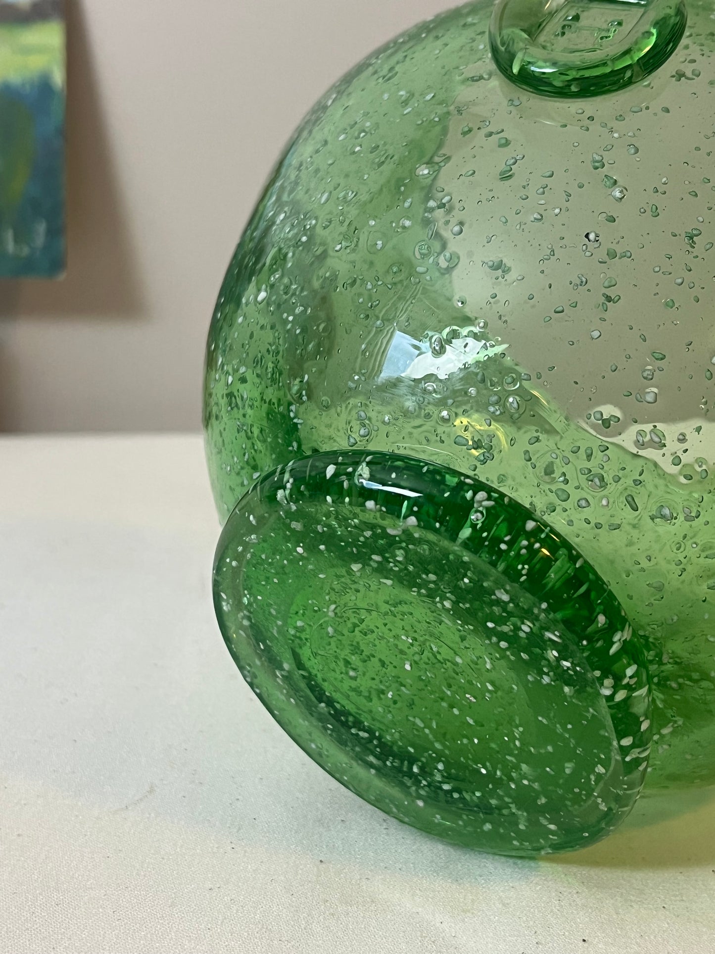 Emerald Green Bowl.