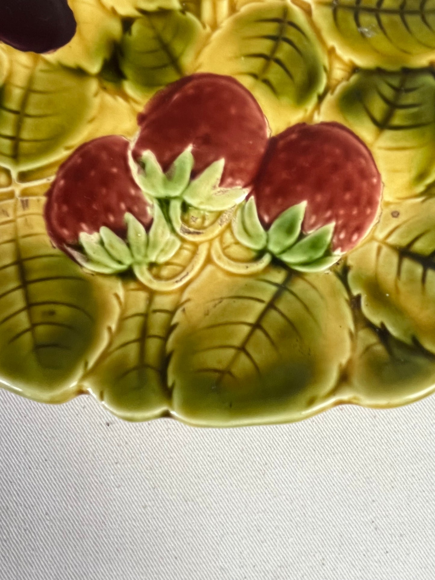 Sarreguemines plate