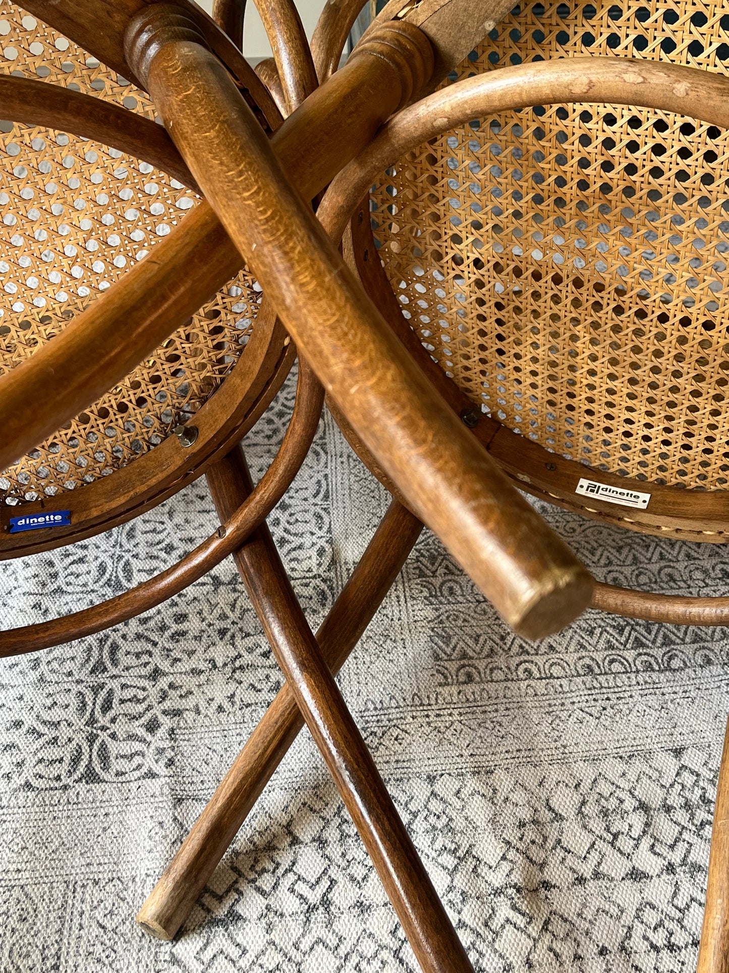 Pair of Bentwood Armchairs.