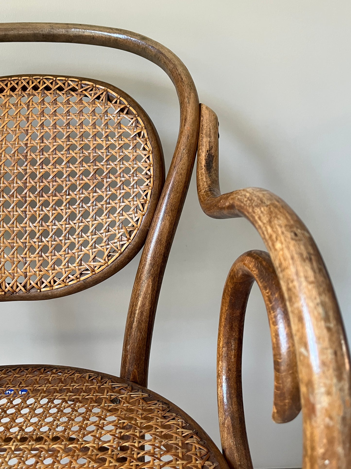 Pair of Bentwood Armchairs.