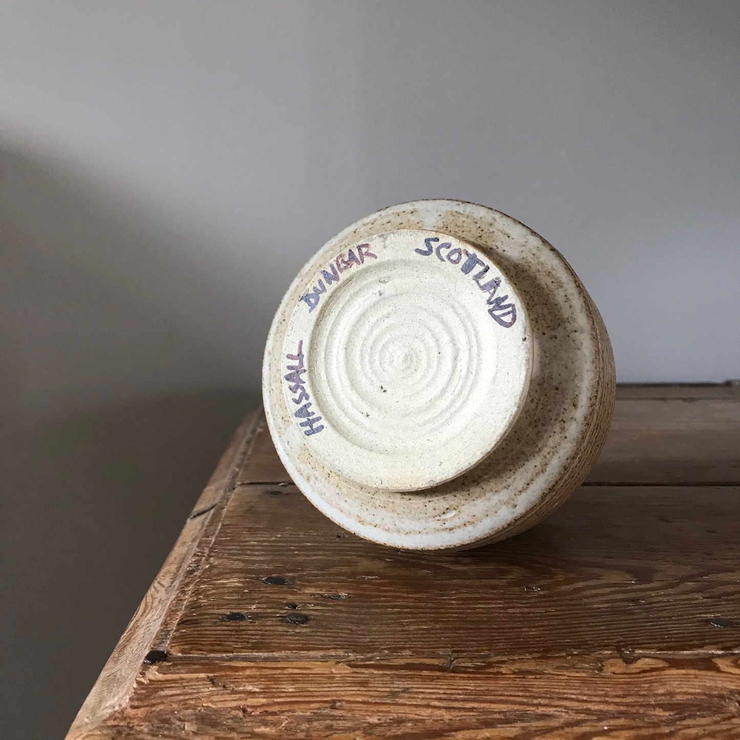 Studio Pottery Vase.