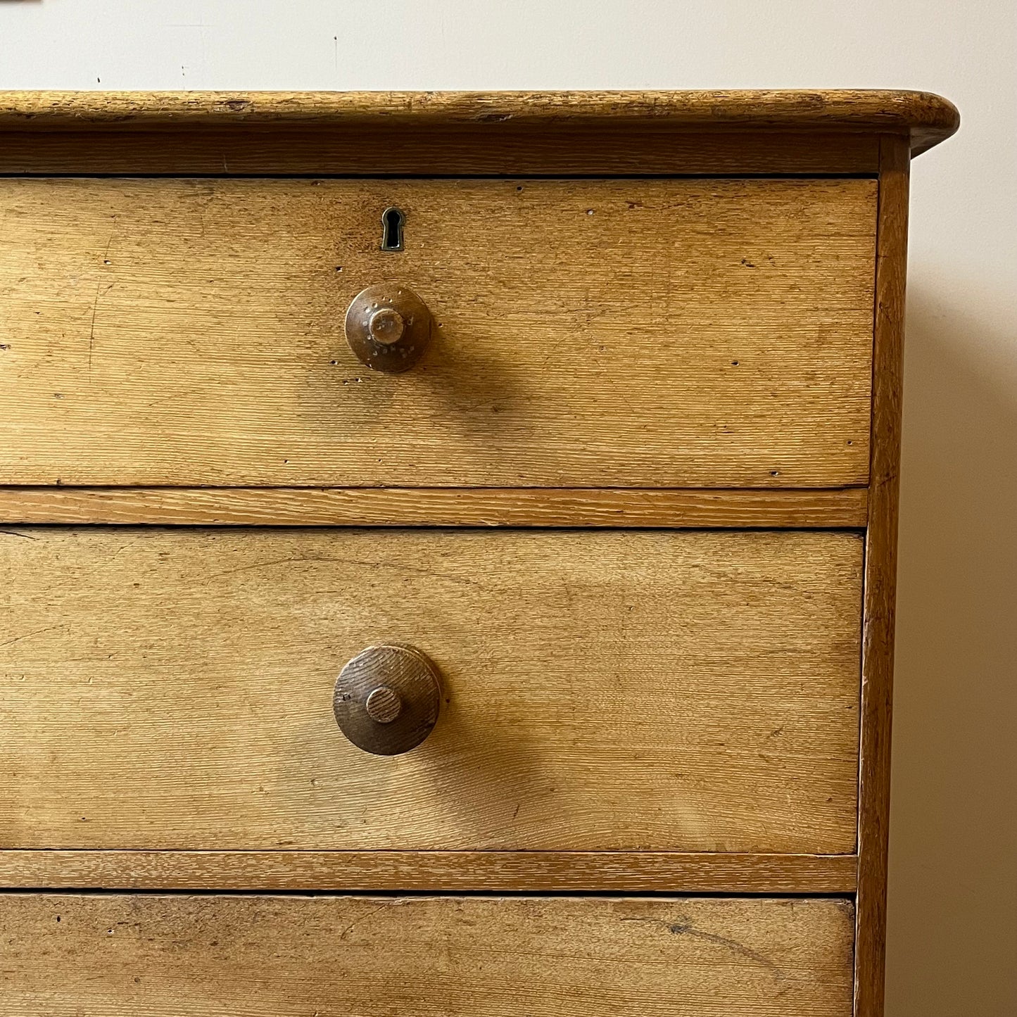 Pine Chest Of Drawers.