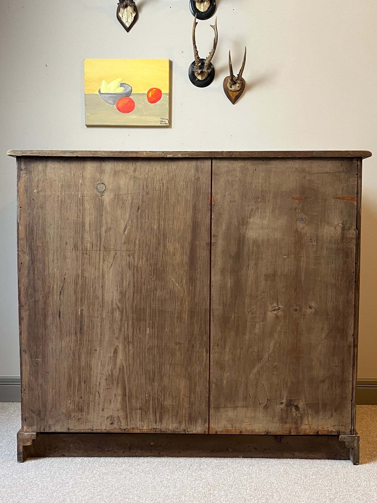 Pine Chest Of Drawers.