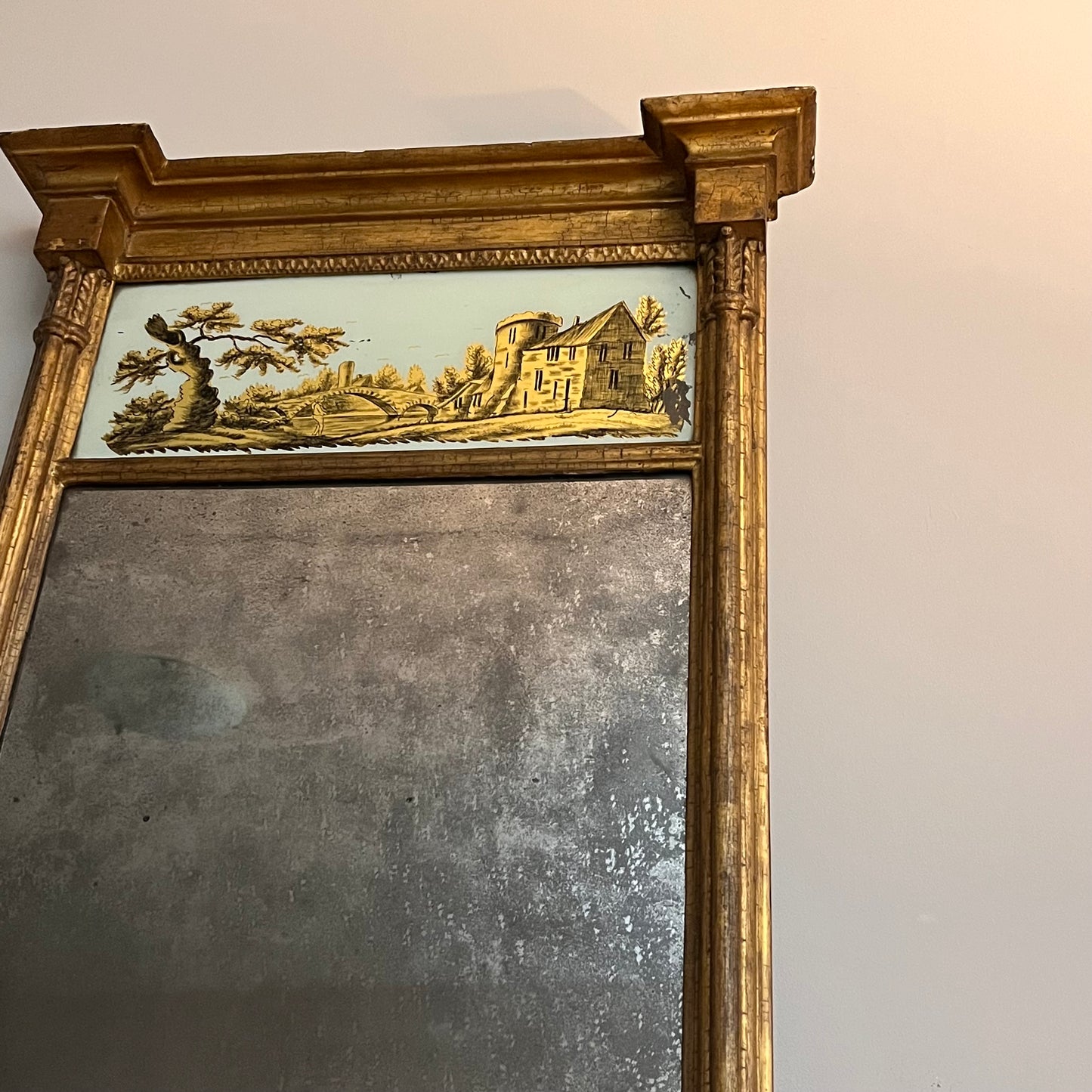 George III Pier Mirror.
