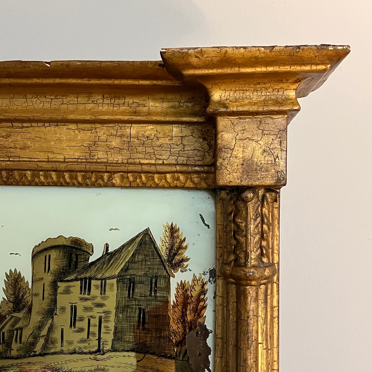 George III Pier Mirror.