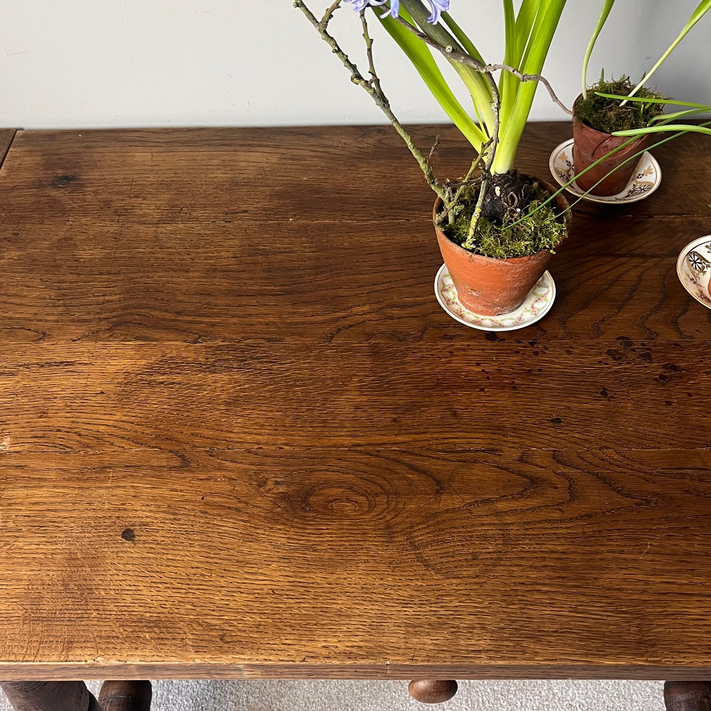French Country Rustic Side Table.