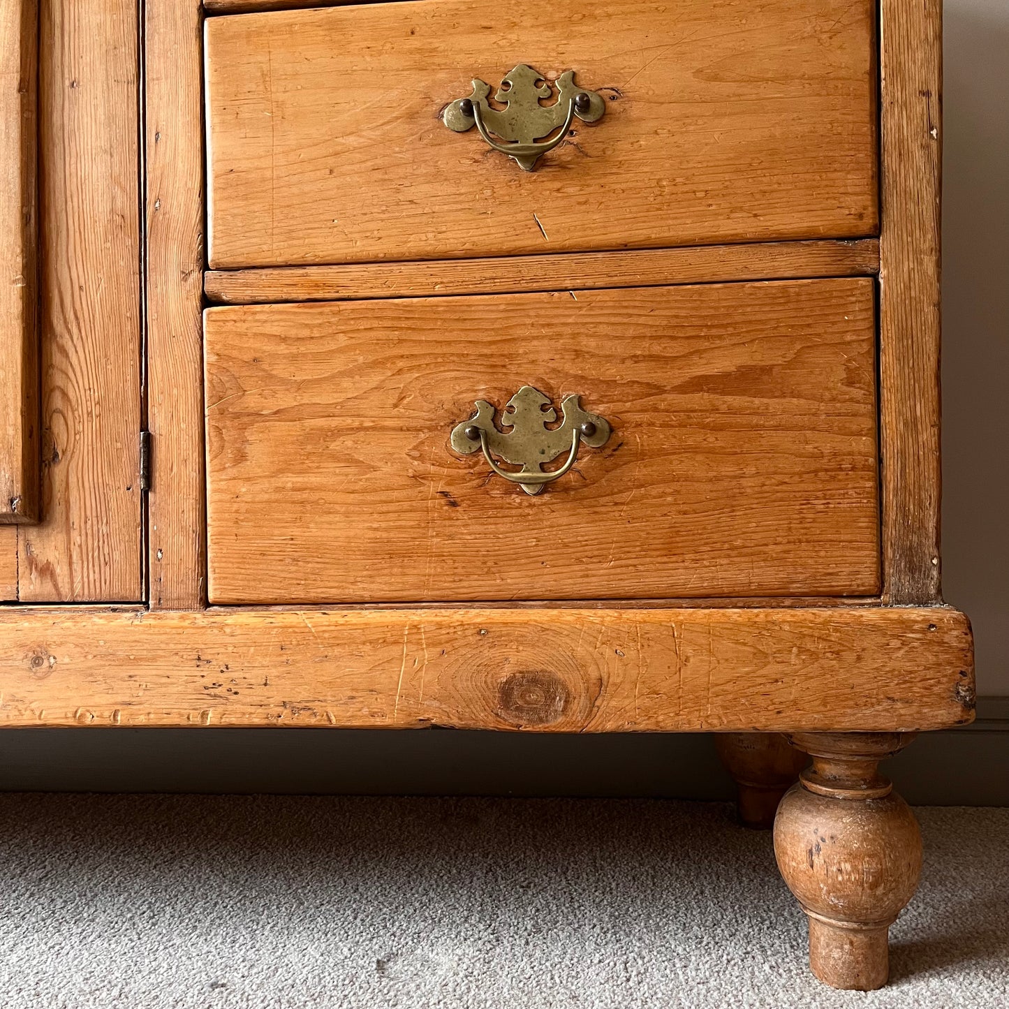 Country Pine Dresser Base