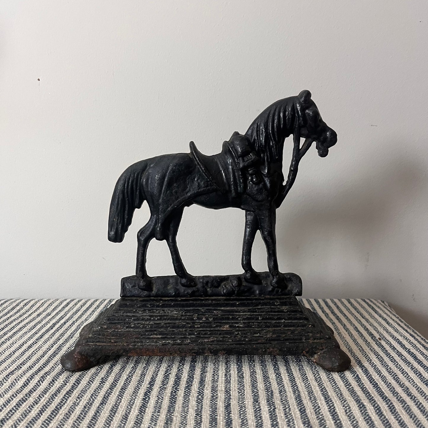 Horse Door Stop.