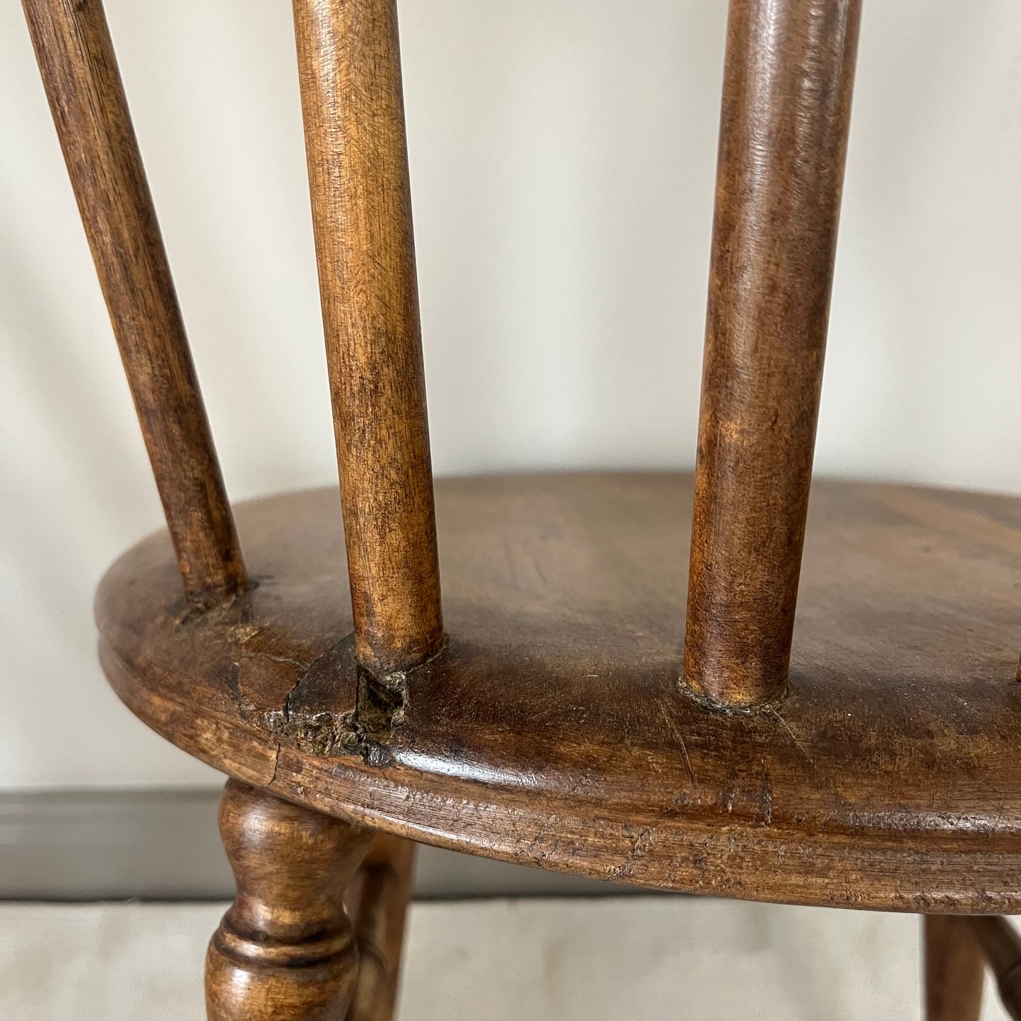 Set Of Six Penny Chairs.