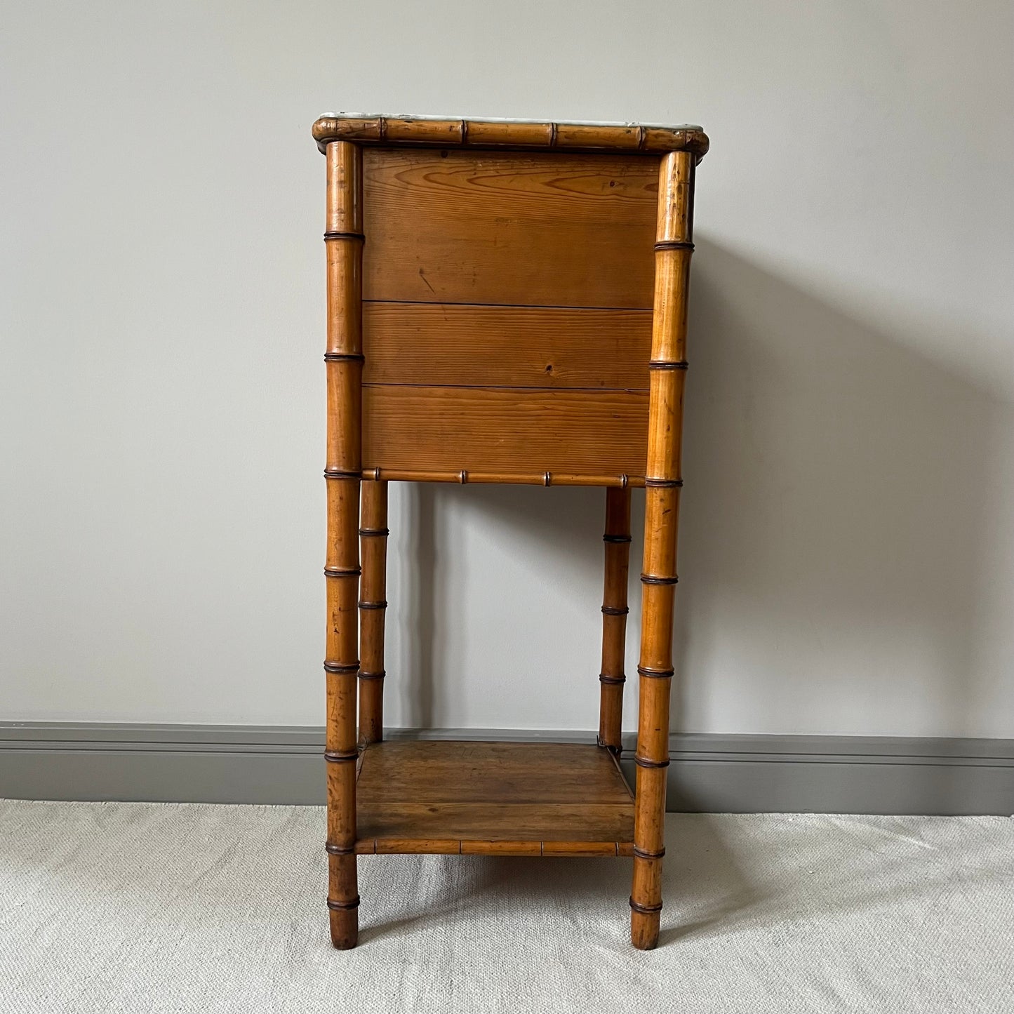 Faux Bamboo Pot Cupboard.