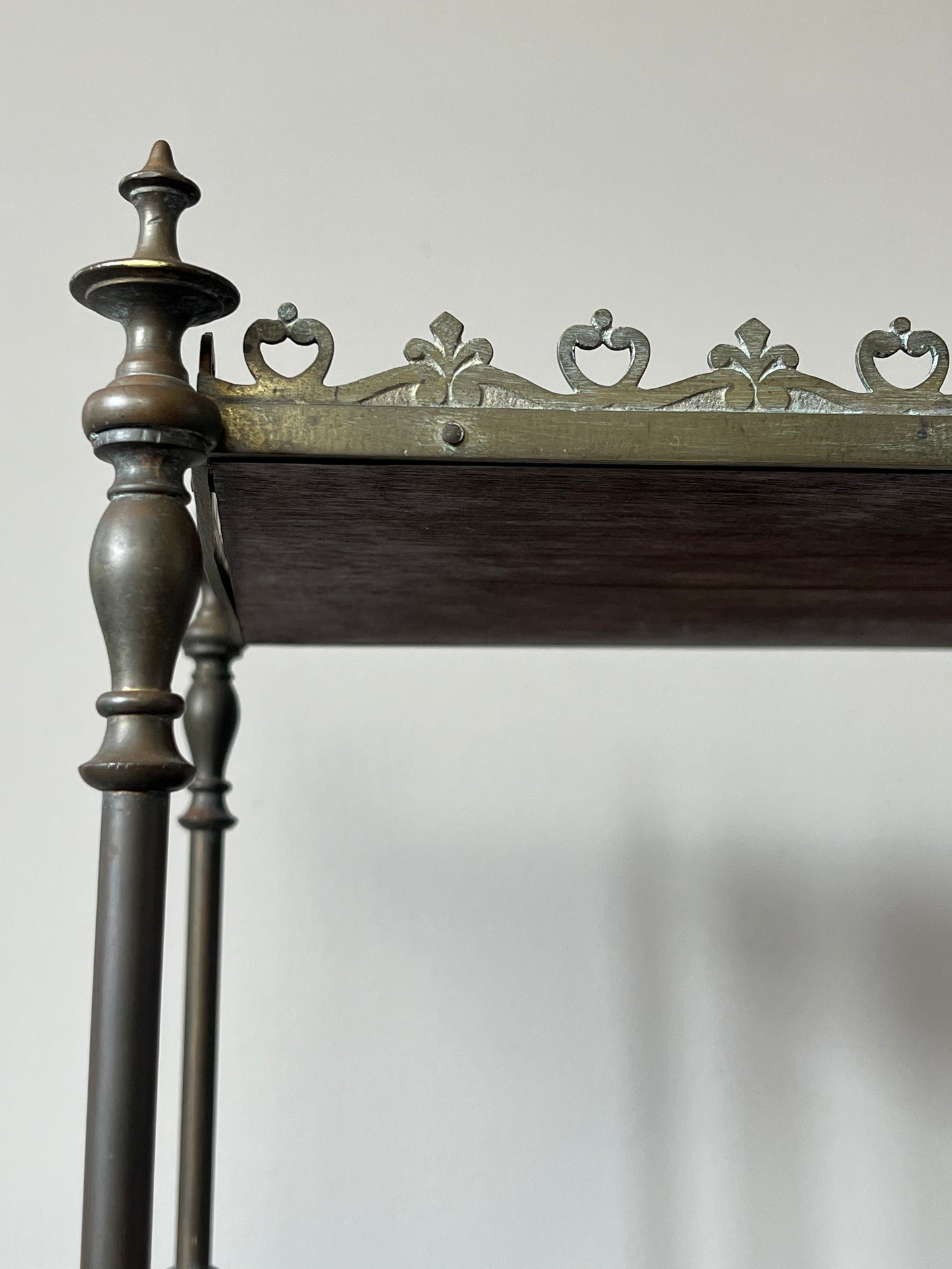 French Inlaid Etagere.