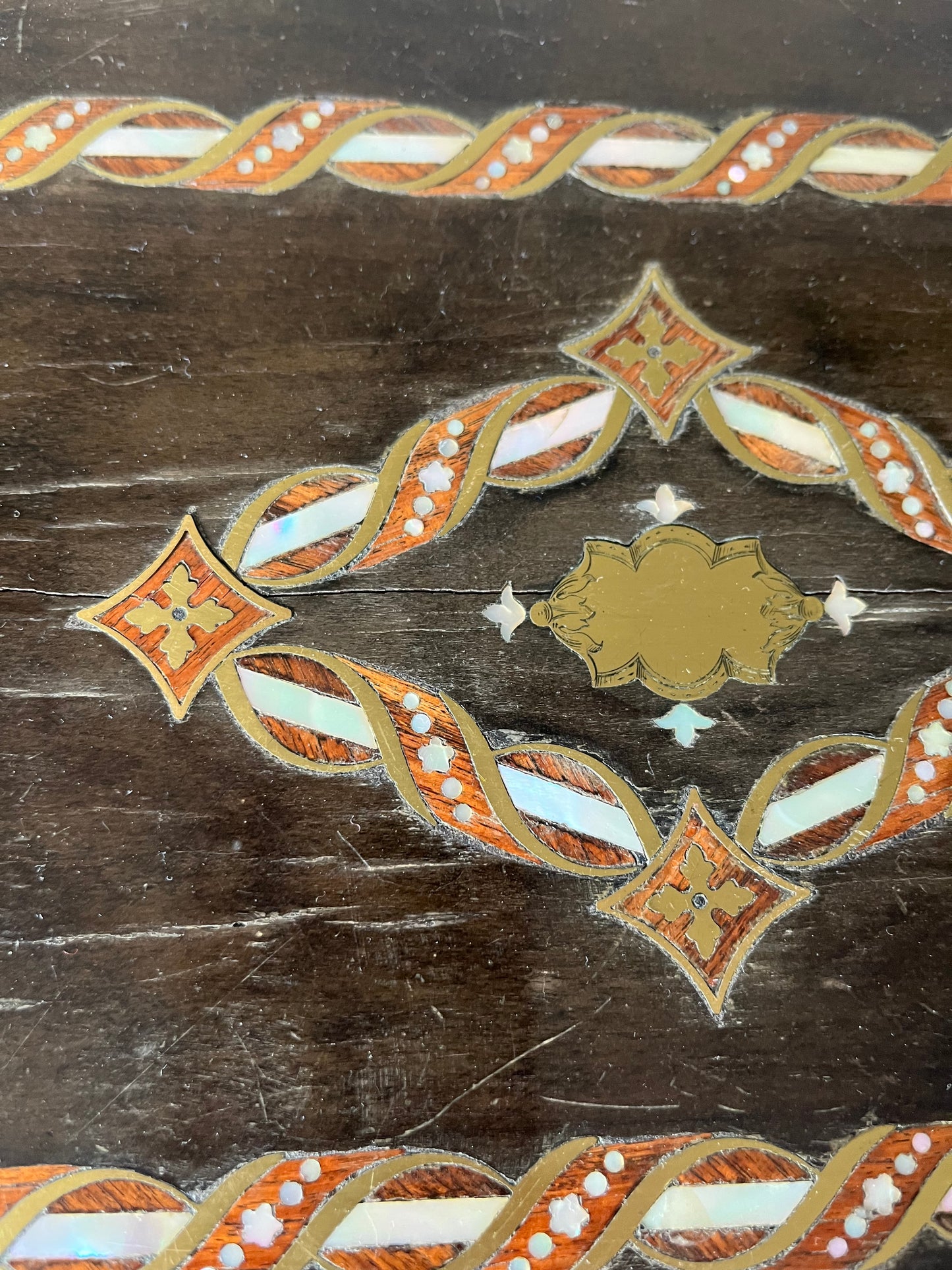 French Inlaid Etagere.