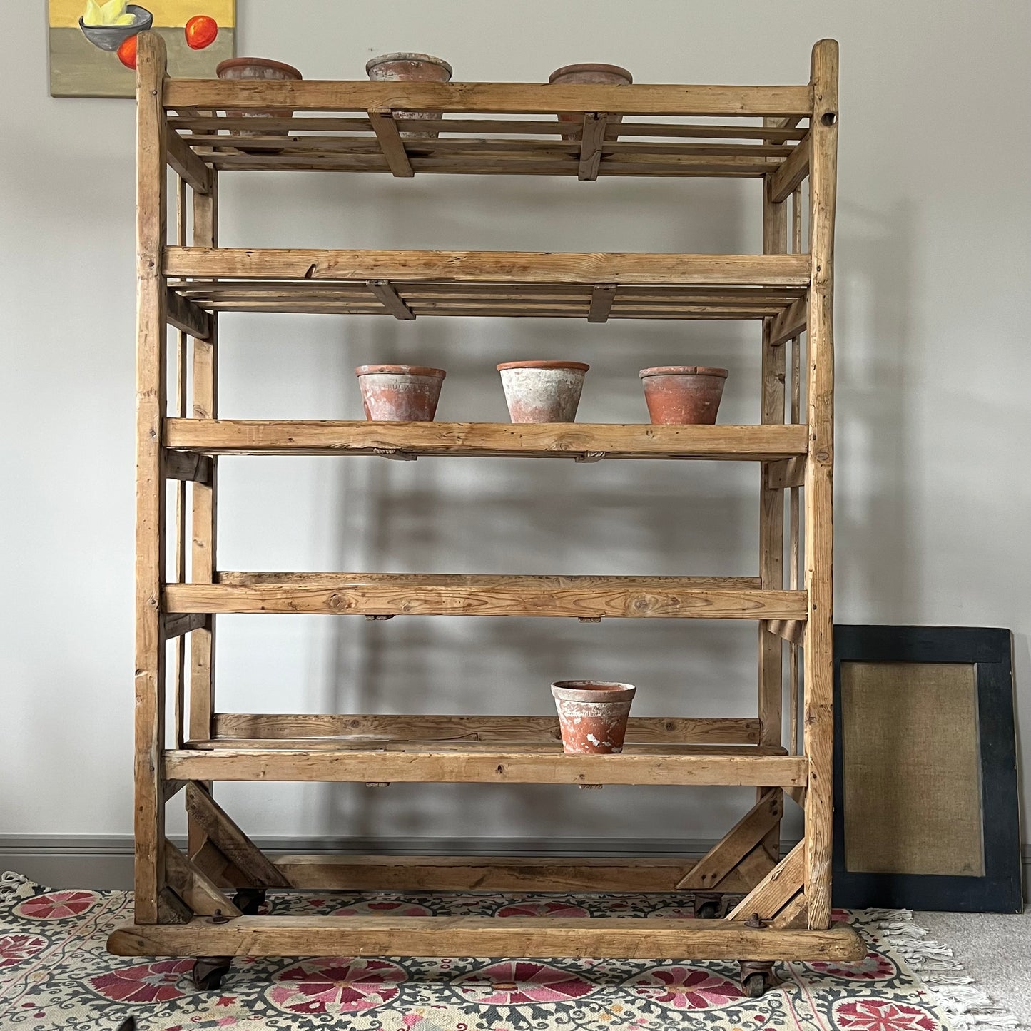 Industrial Shoe Rack.
