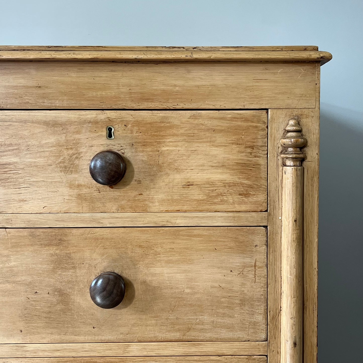 Pine Chest Of Drawers.