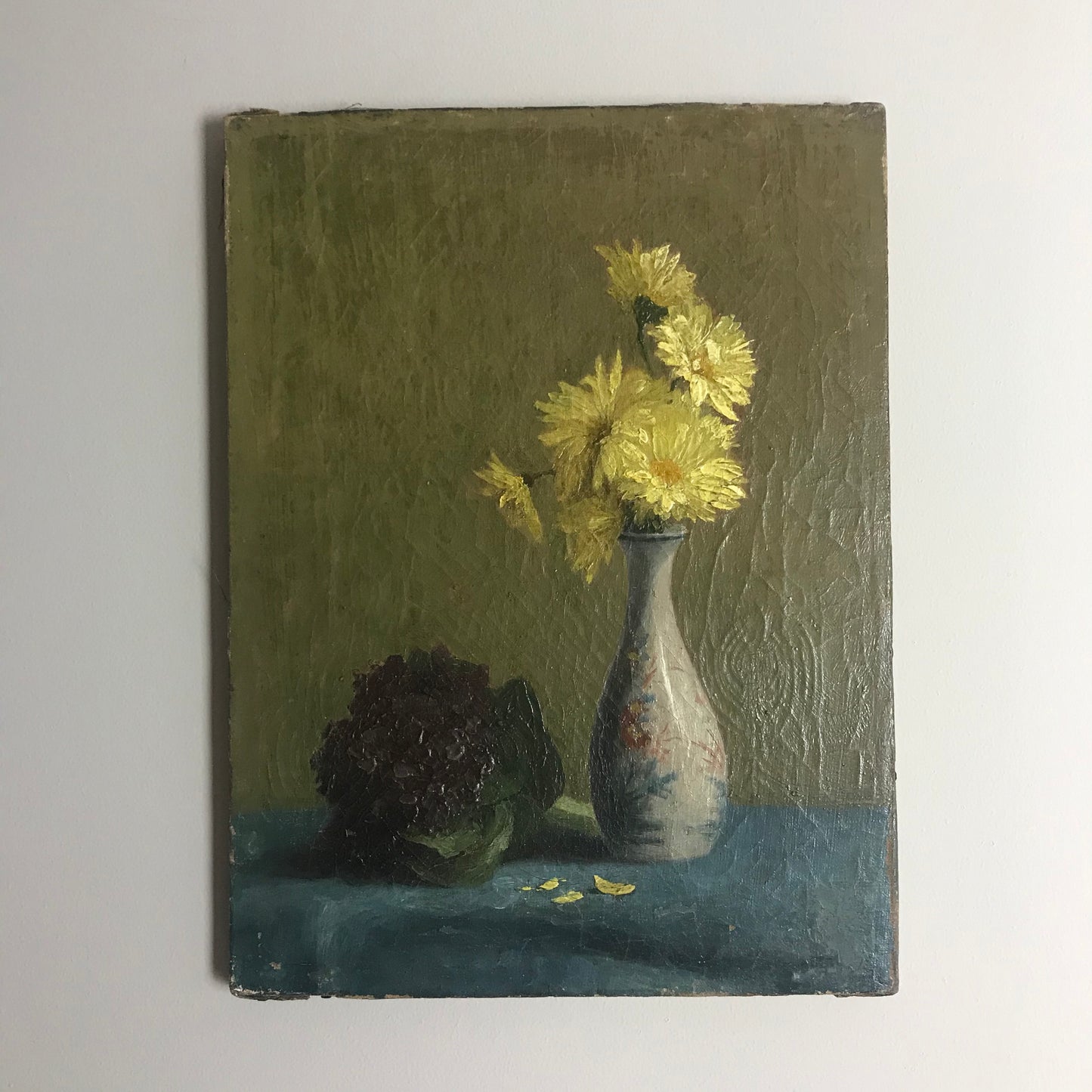 Flower Oil On Canvas.