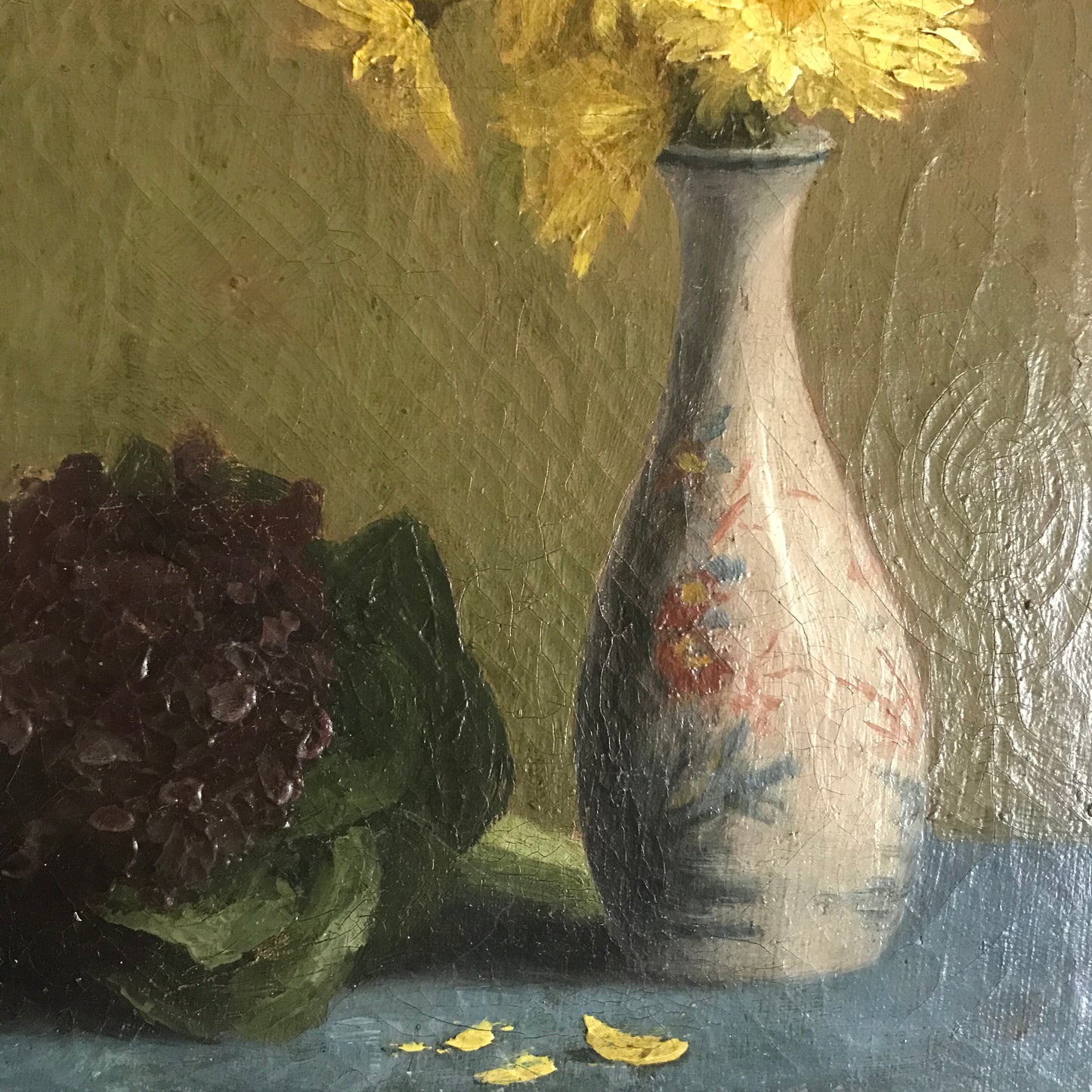 Flower Oil On Canvas.