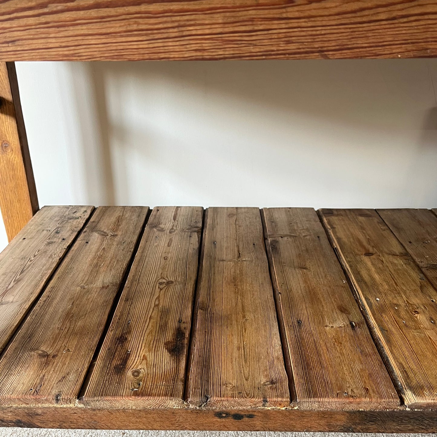 Pine Bakers Prep Table.