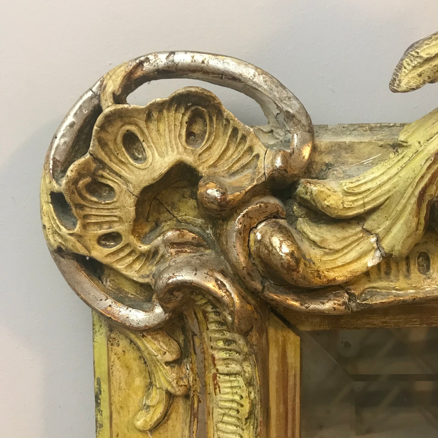 Stunning 19th Century French Mirror.