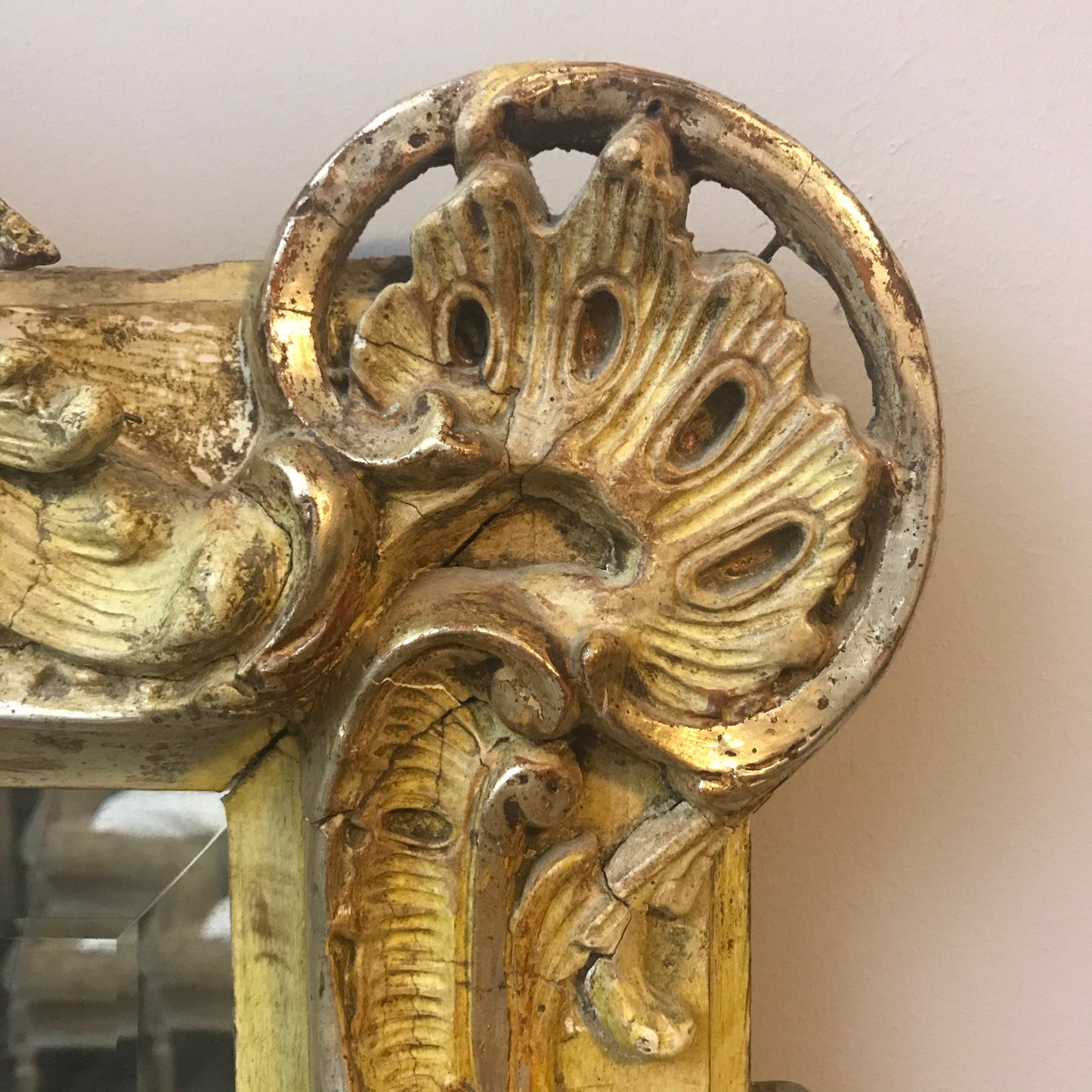 Stunning 19th Century French Mirror.