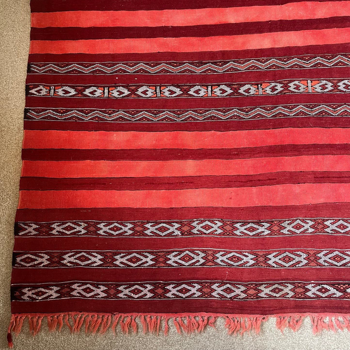Moroccan Tribal Rug.