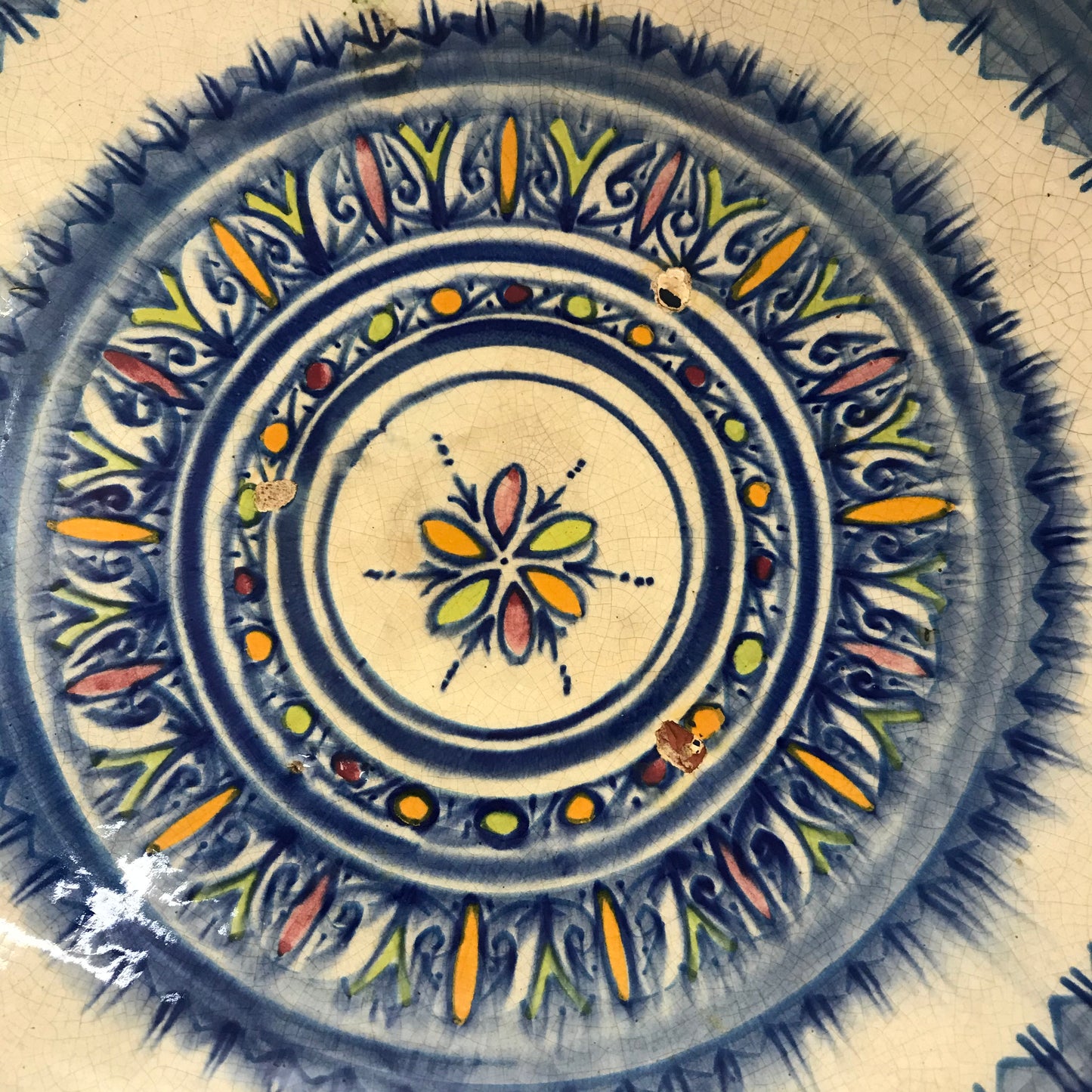 Colourful Hand Painted Bowl.