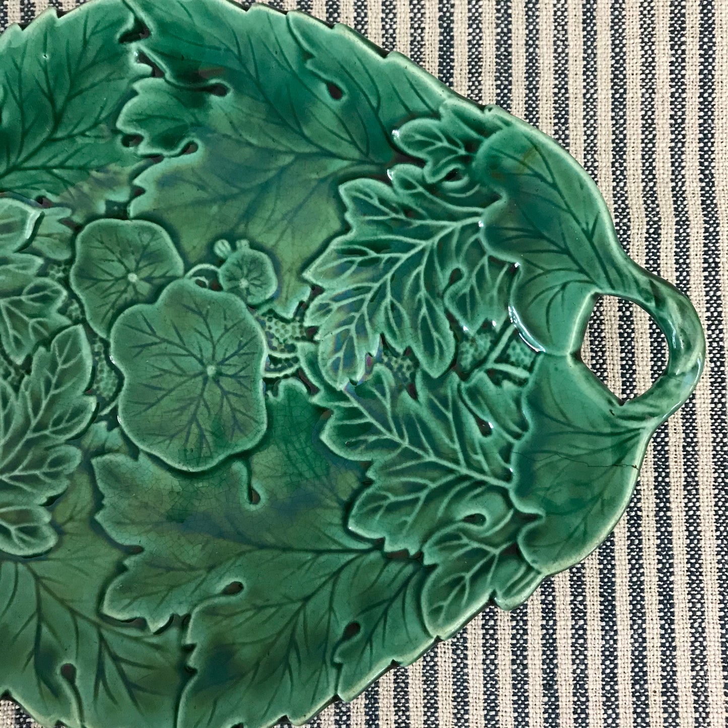 Majolica Serving Plate.