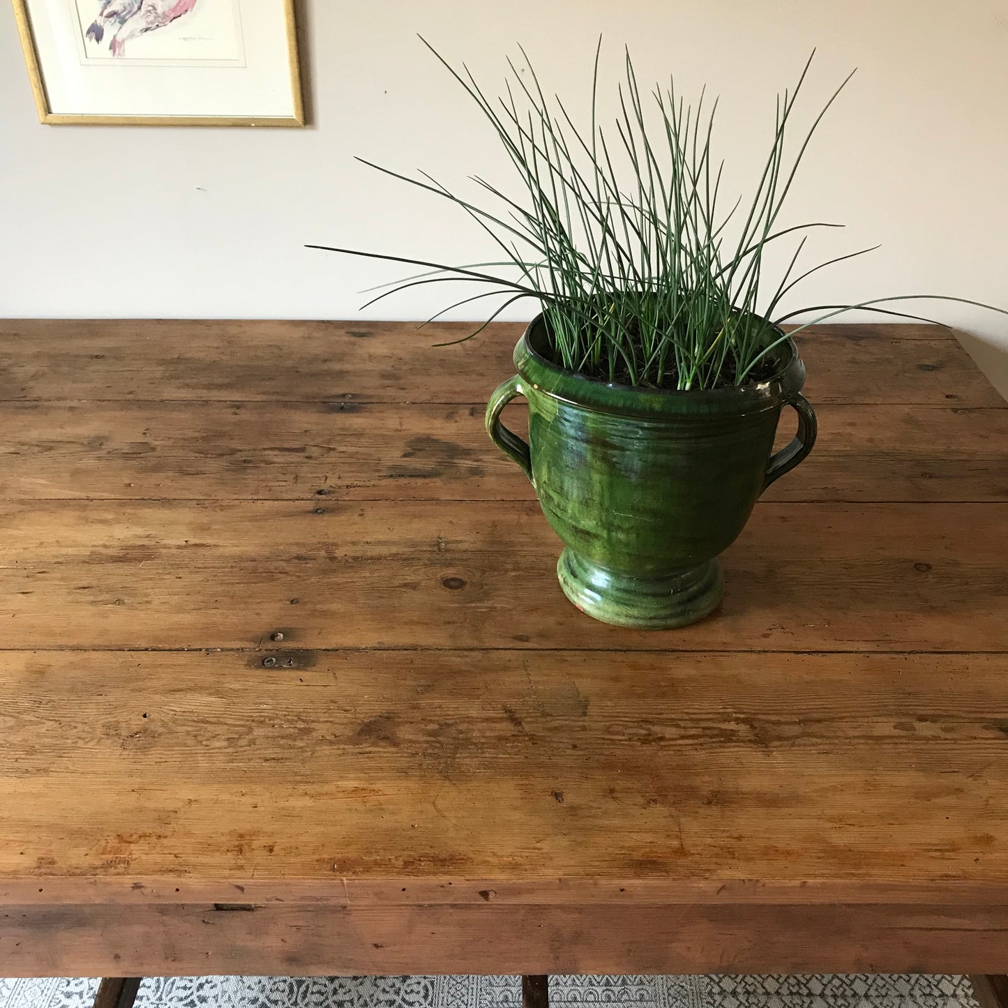 Country Farmhouse Pine Refectory / Prep Table.