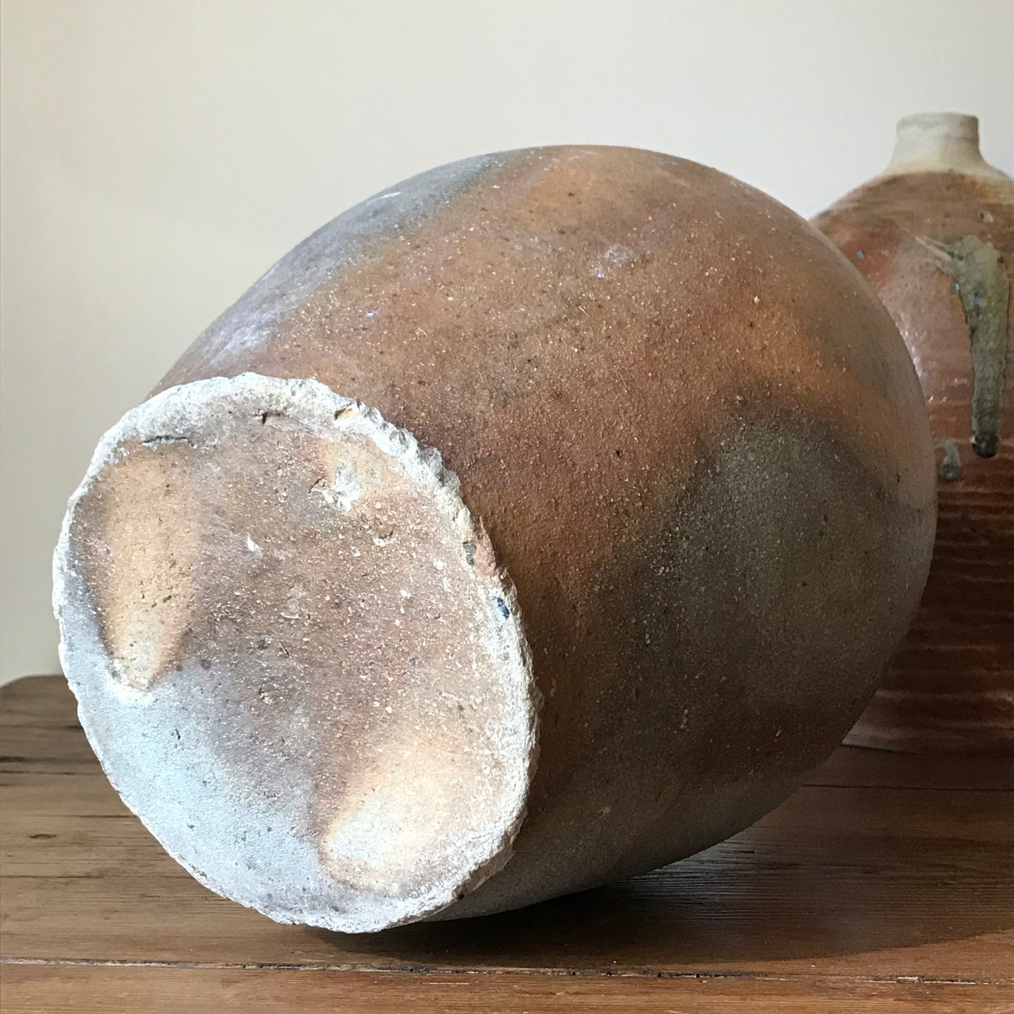 Rustic French Oil Pot.