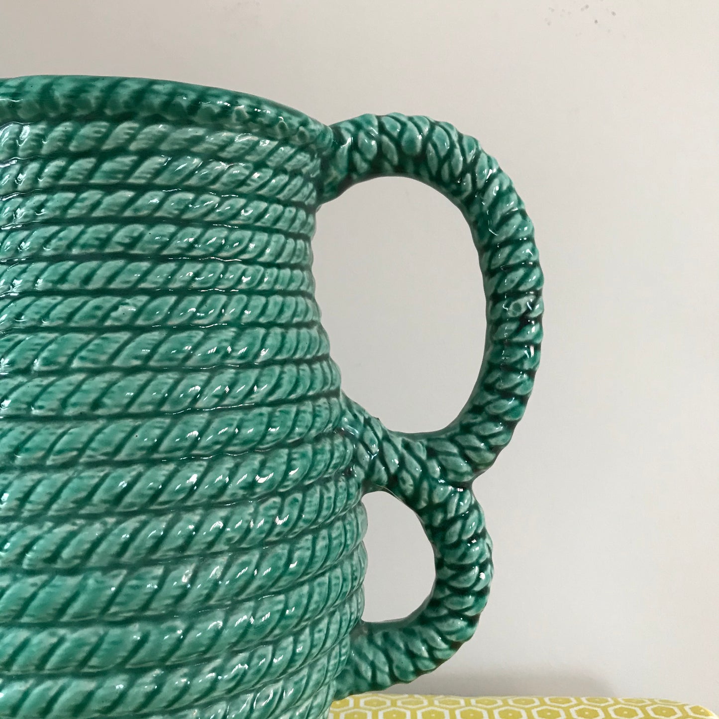 Green Rope Jug.