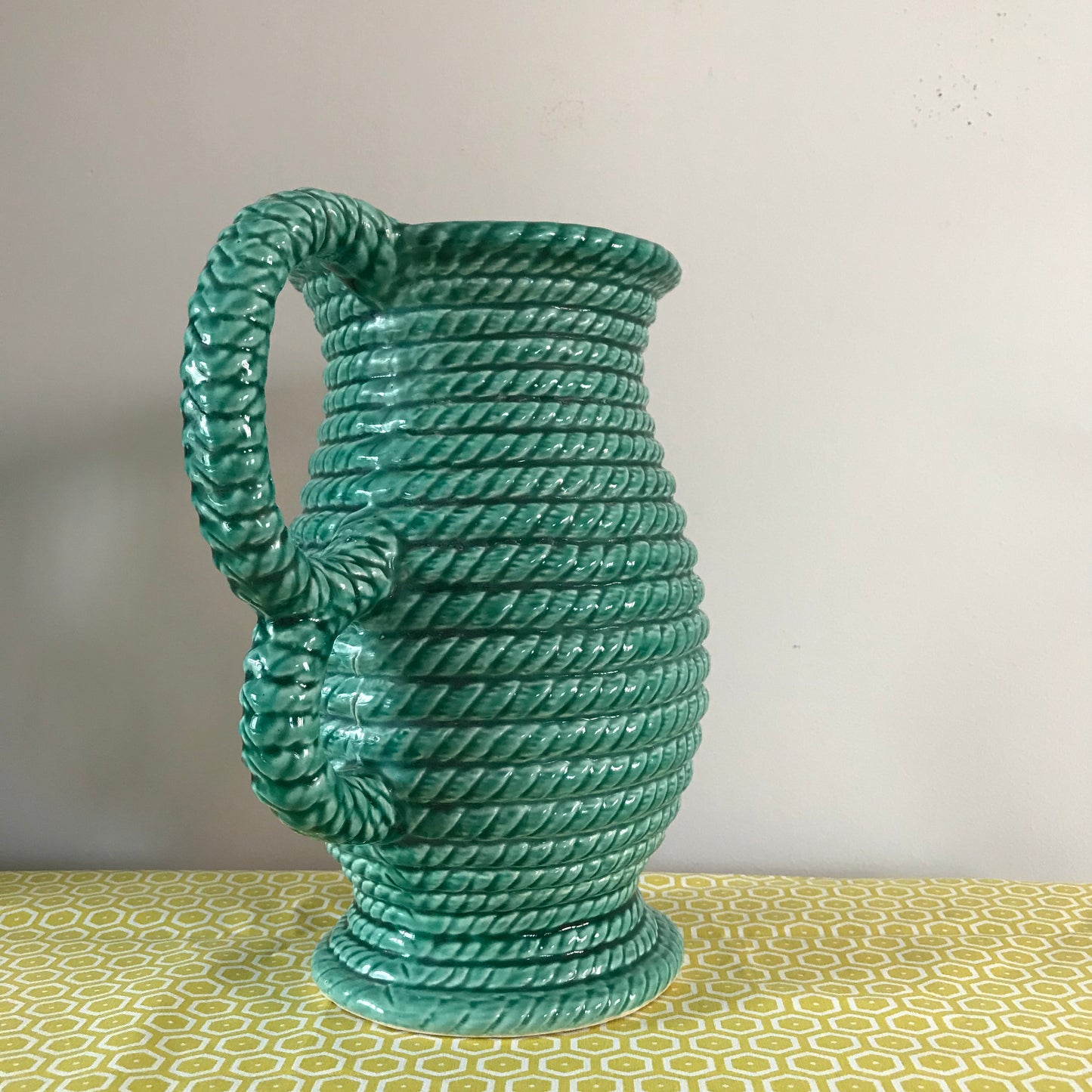 Green Rope Jug.