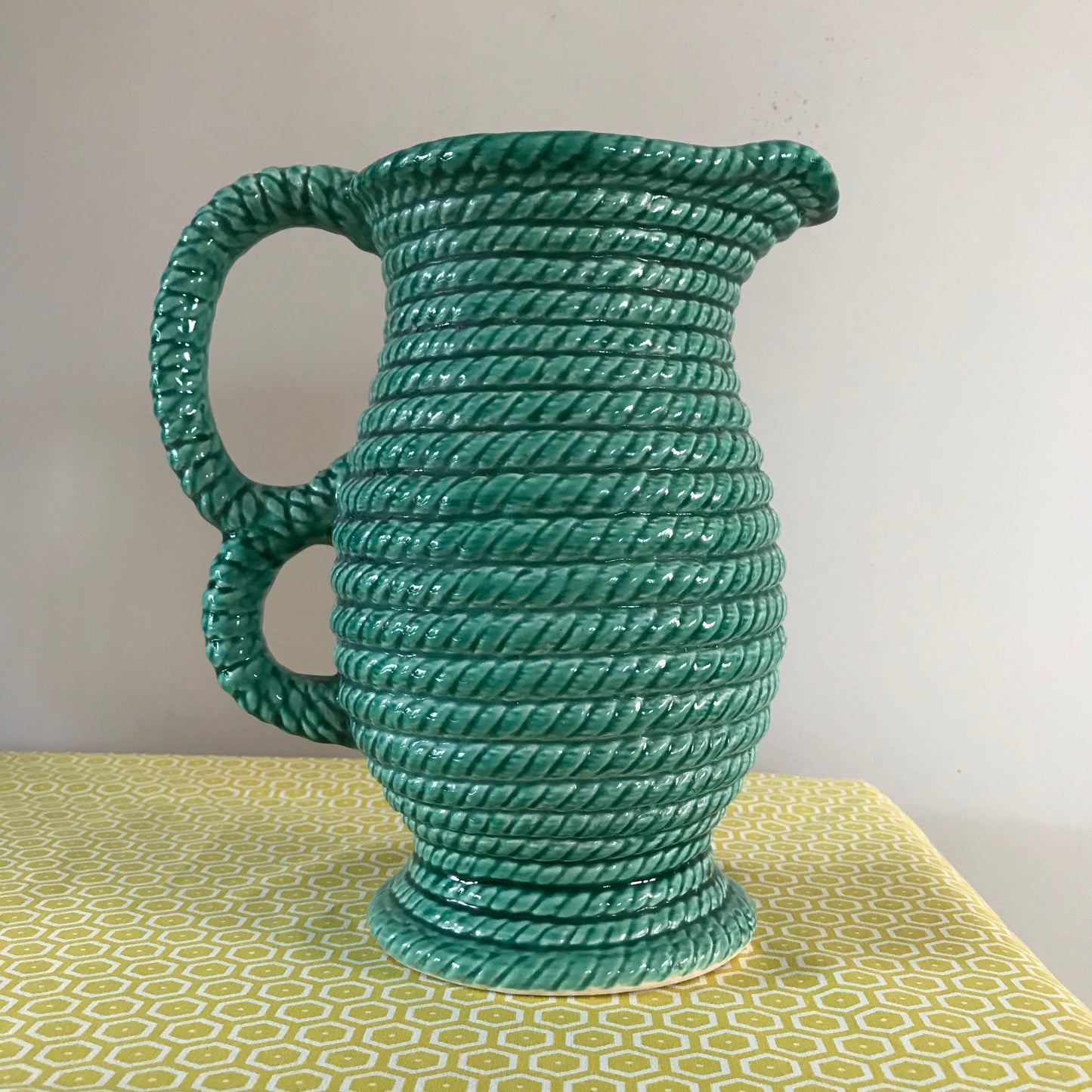 Green Rope Jug.
